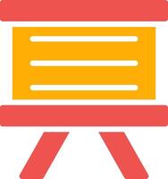 White Board Creative Icon Design vector