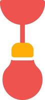 Ceiling Lamp Creative Icon Design vector