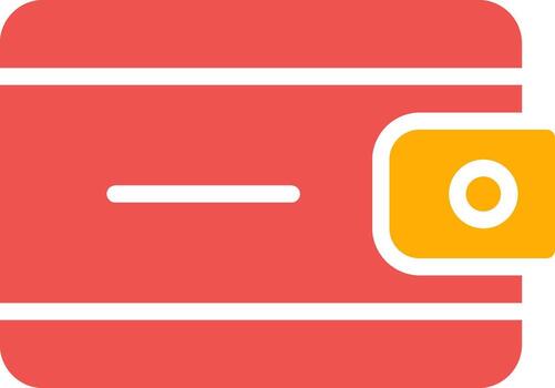 Wallet Creative Icon Design vector