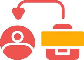 B2C Creative Icon Design vector