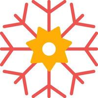 Snowflake Creative Icon Design vector