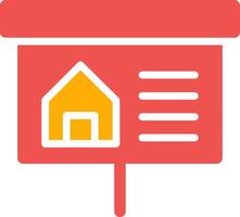 Property Presentation Creative Icon Design vector