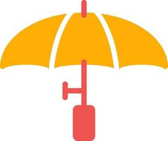 Umbrella Creative Icon Design vector