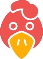 Chicken Creative Icon Design vector