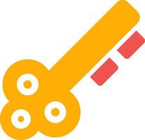 Door Key Creative Icon Design vector