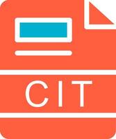 CIT Creative Icon Design vector