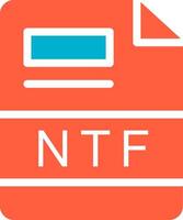 NTF Creative Icon Design vector