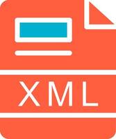 XML Creative Icon Design vector
