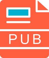 PUB Creative Icon Design vector