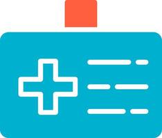 Health Card Creative Icon Design vector