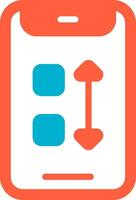 Apps Sort Creative Icon Design vector