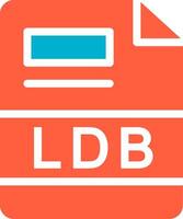 LDB Creative Icon Design vector