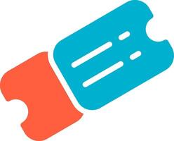 Ticket Creative Icon Design vector