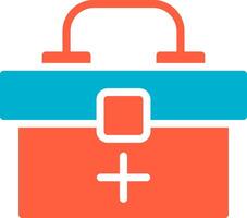 First Aid Kit Creative Icon Design vector