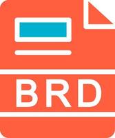 BRD Creative Icon Design vector