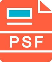 PSF Creative Icon Design vector