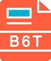 B6T Creative Icon Design vector