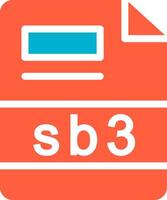 sb3 Creative Icon Design vector