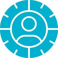 Target Audience Creative Icon Design vector