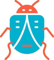 Bug Creative Icon Design vector