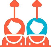 Same Approach Creative Icon Design vector