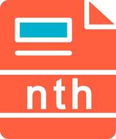 nth Creative Icon Design vector