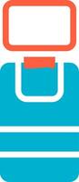 Self Service Terminal Creative Icon Design vector