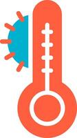 Temperature Creative Icon Design vector