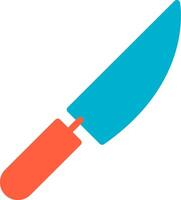 diseño de icono creativo de cuchillo vector