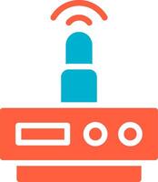 Wifi Router Creative Icon Design vector