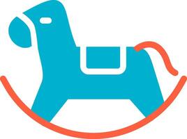 Toy Horse Creative Icon Design vector