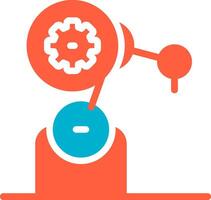 Machines Maintenance Creative Icon Design vector