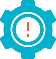 Risk Management Creative Icon Design vector