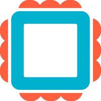 Magic Mirror Creative Icon Design vector