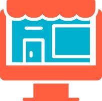 Online Store Creative Icon Design vector