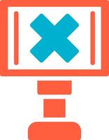 Railroad Crossing Creative Icon Design vector