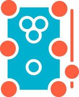 Billiards Creative Icon Design vector