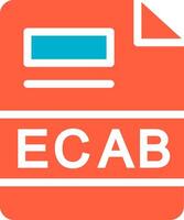 ECAB Creative Icon Design vector