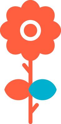 Flower Creative Icon Design