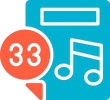 Music Score Creative Icon Design vector