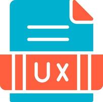 Ux Format Creative Icon Design vector