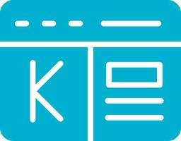 Kickstarter Creative Icon Design vector