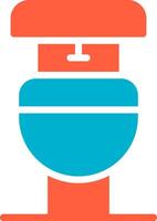 Toilet Creative Icon Design vector