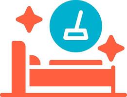 Airbnb Cleaning Creative Icon Design vector