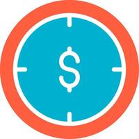 Money Hour Creative Icon Design vector