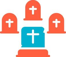 Graveyard Creative Icon Design vector
