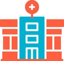 diseño de icono creativo de hospital vector