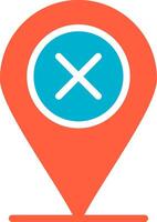 Wrong Creative Icon Design vector