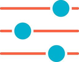 Adjust Creative Icon Design vector