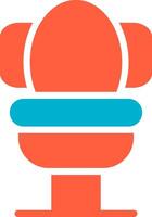 Toilet Creative Icon Design vector